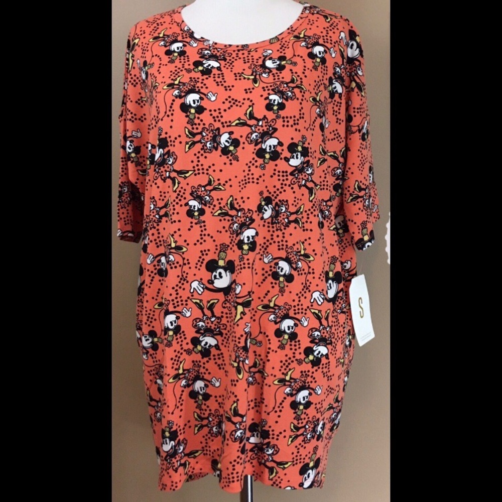 LuLaRoe Disney Irma Tunic, Sz S & M